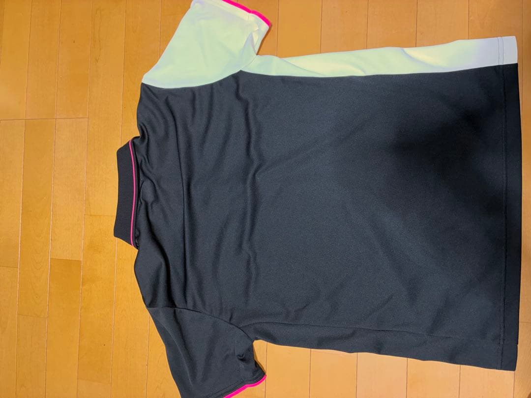 YONEX ストライプ ポロシャツ Lサイズ