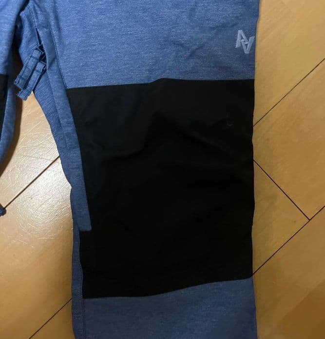 美品★AA HARD WEARダブルエーハードウェアデニムデザインビブパンツ