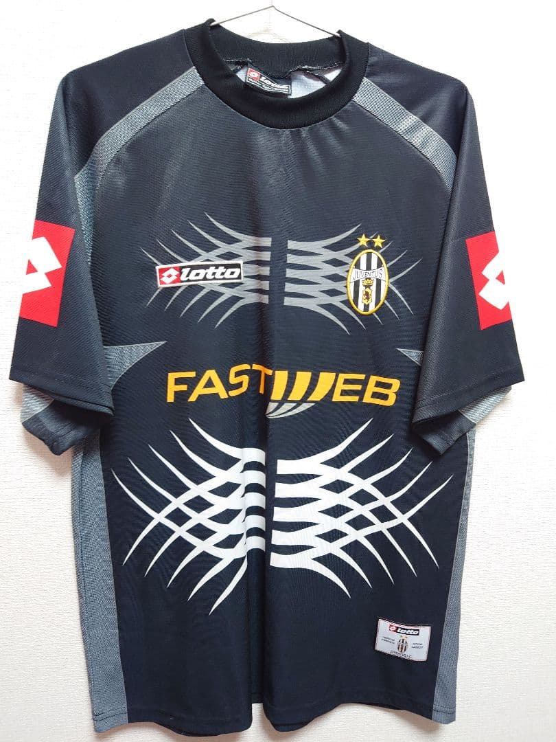 Lotto　2001〜02 ユベントス　GK ブッフォン　昇華プリント　日本L