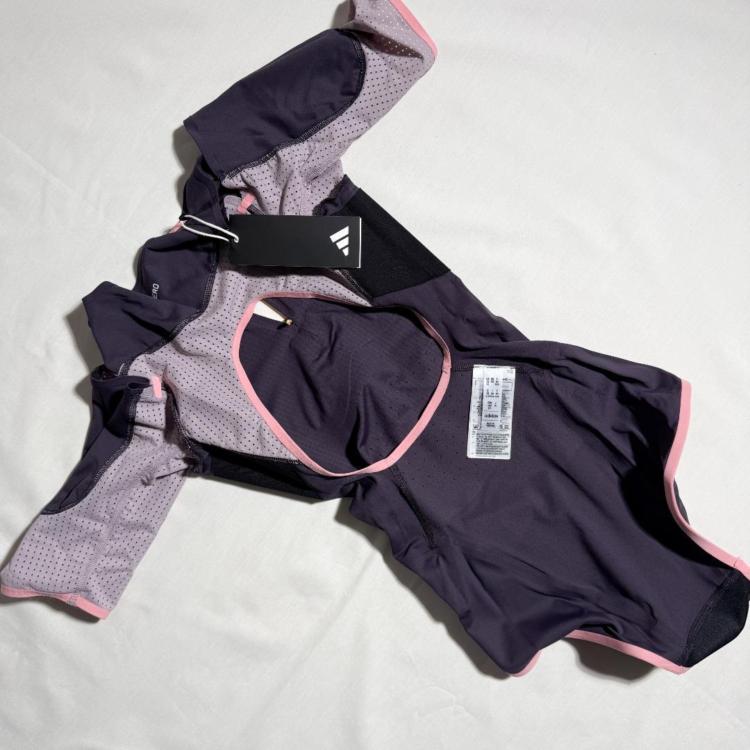 adidas アディダス 女子陸上 レーシングレオタード UK XXS