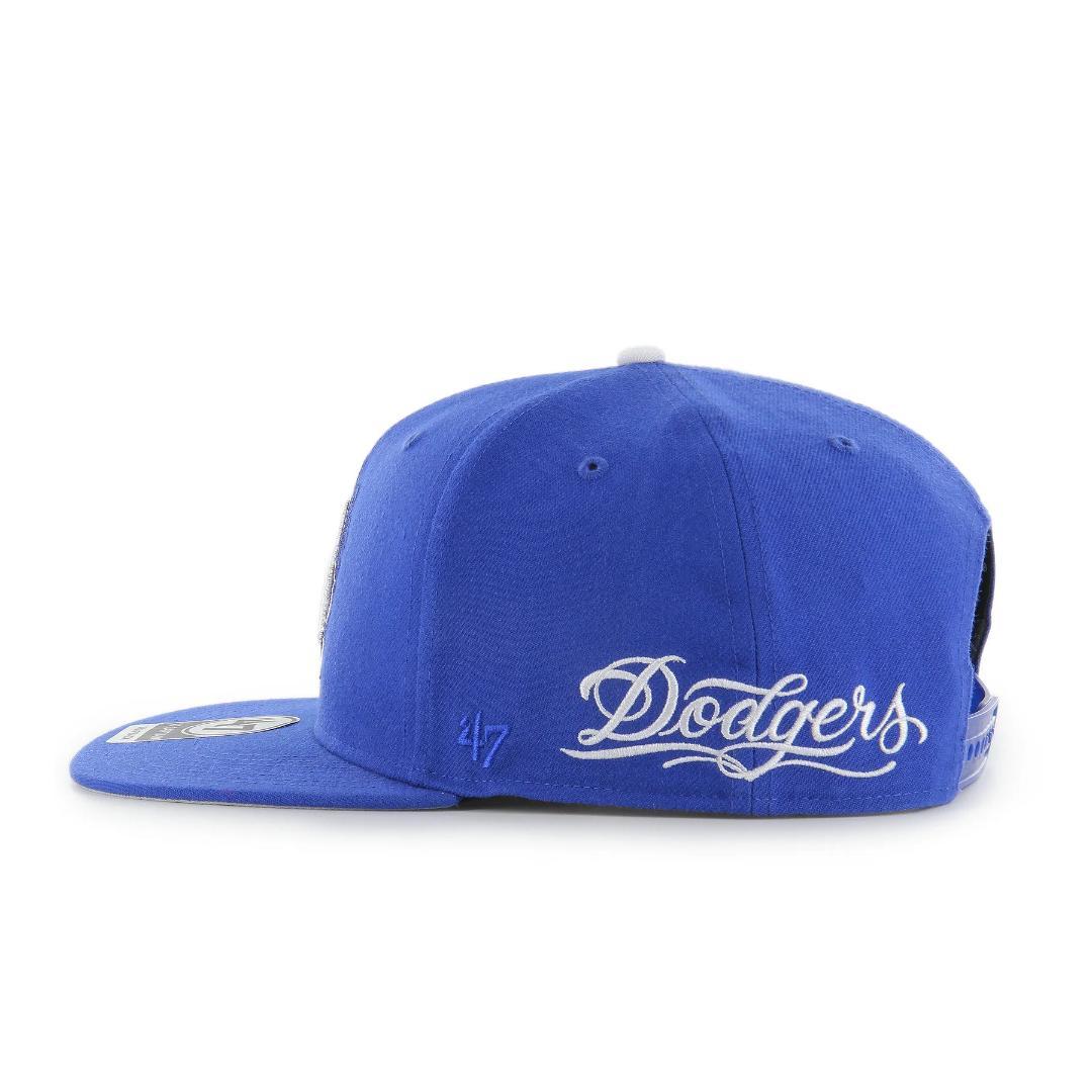 MC LA DODGERS 47 GRAFFITI CAP BLUE 帽子 青