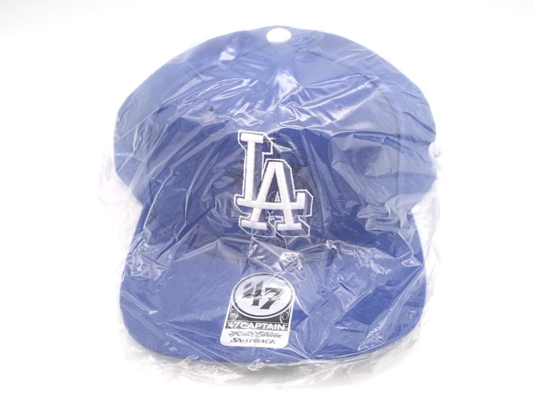 MC LA DODGERS 47 GRAFFITI CAP BLUE 帽子 青
