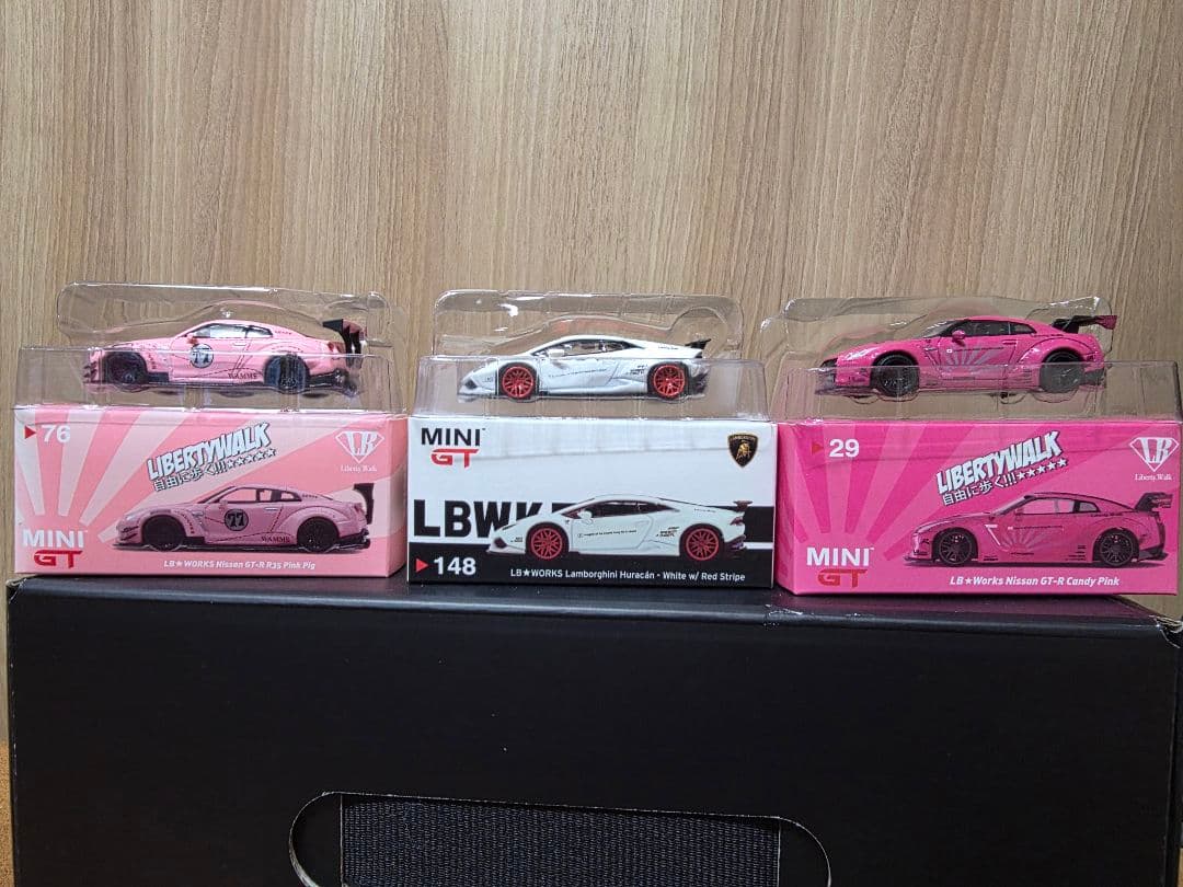 LIBERTY WALK MINI GT ミニカーセット 39台