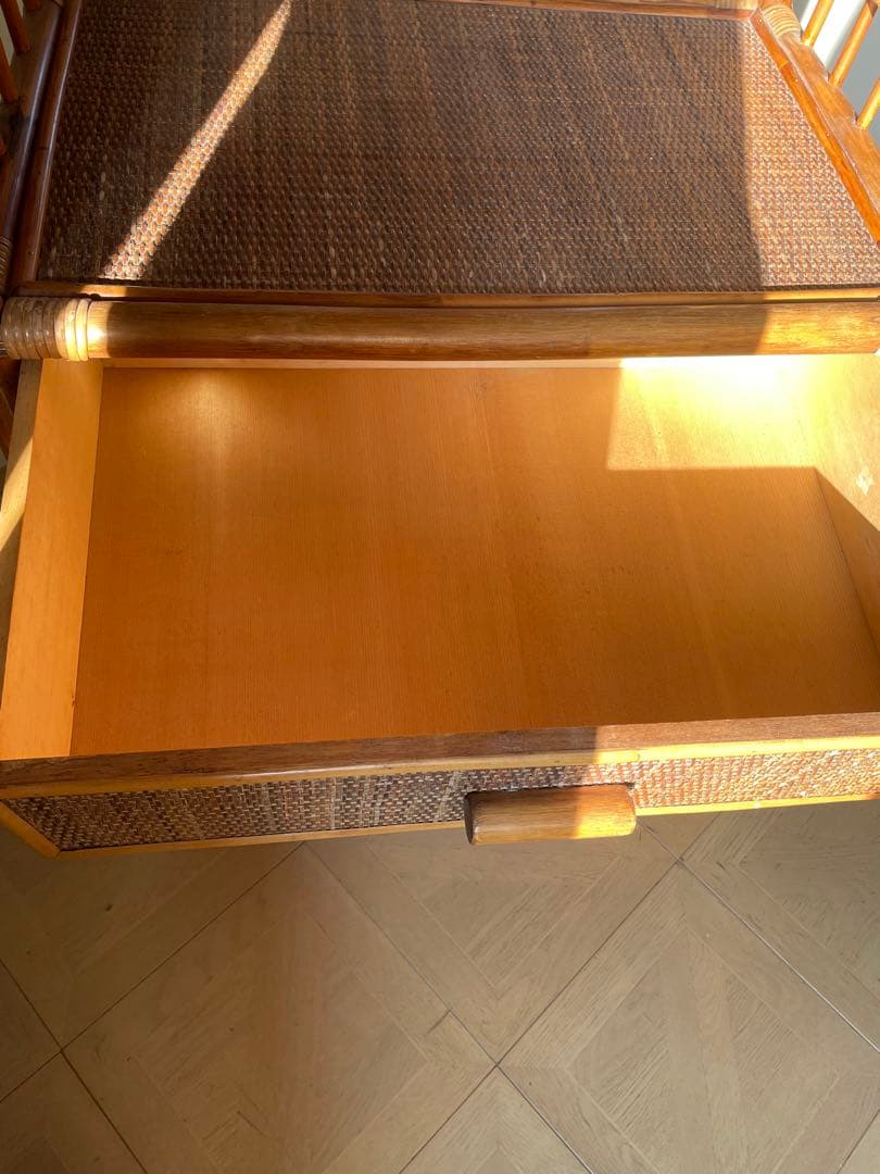 MARUJU'S RATTAN FURNITURE ヴィンテージ　ラタンシェルフ