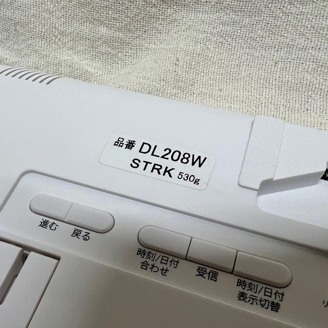 【美品】SEIKO デジタル　掛時計　置き時計　DL208W セイコー