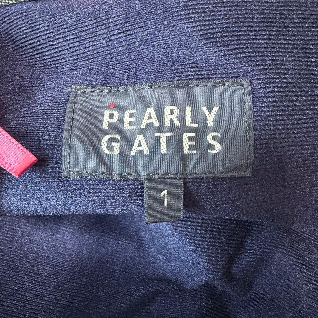 【美品】PEARLY GATES 総柄 ストレッチミニスカート