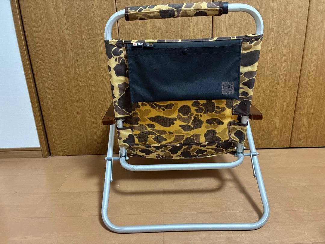 バリスティクス　リクライニング折りたたみチェア 2脚セット　ダックハンターカモ