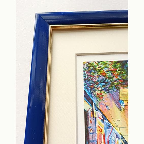 ポルトフィーノ ヨーロッパ　地中海　風景画　イタリア　 絵画 アクリル画　水彩画
