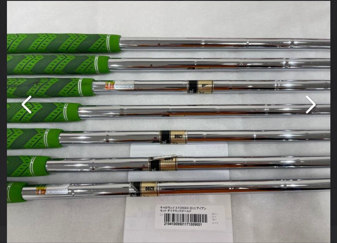 「名器」Callaway X FORGED 2013 DG200 7本