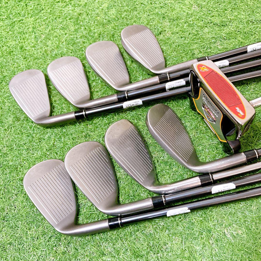 L テーラーメイド　エアロバーナー　メンズセット　右利き　FLEX R