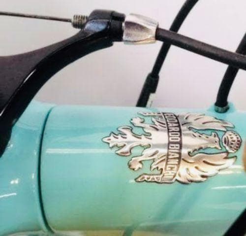 J・店 【中古品】 Bianchi ビアンキロードバイク25インチスタンド付