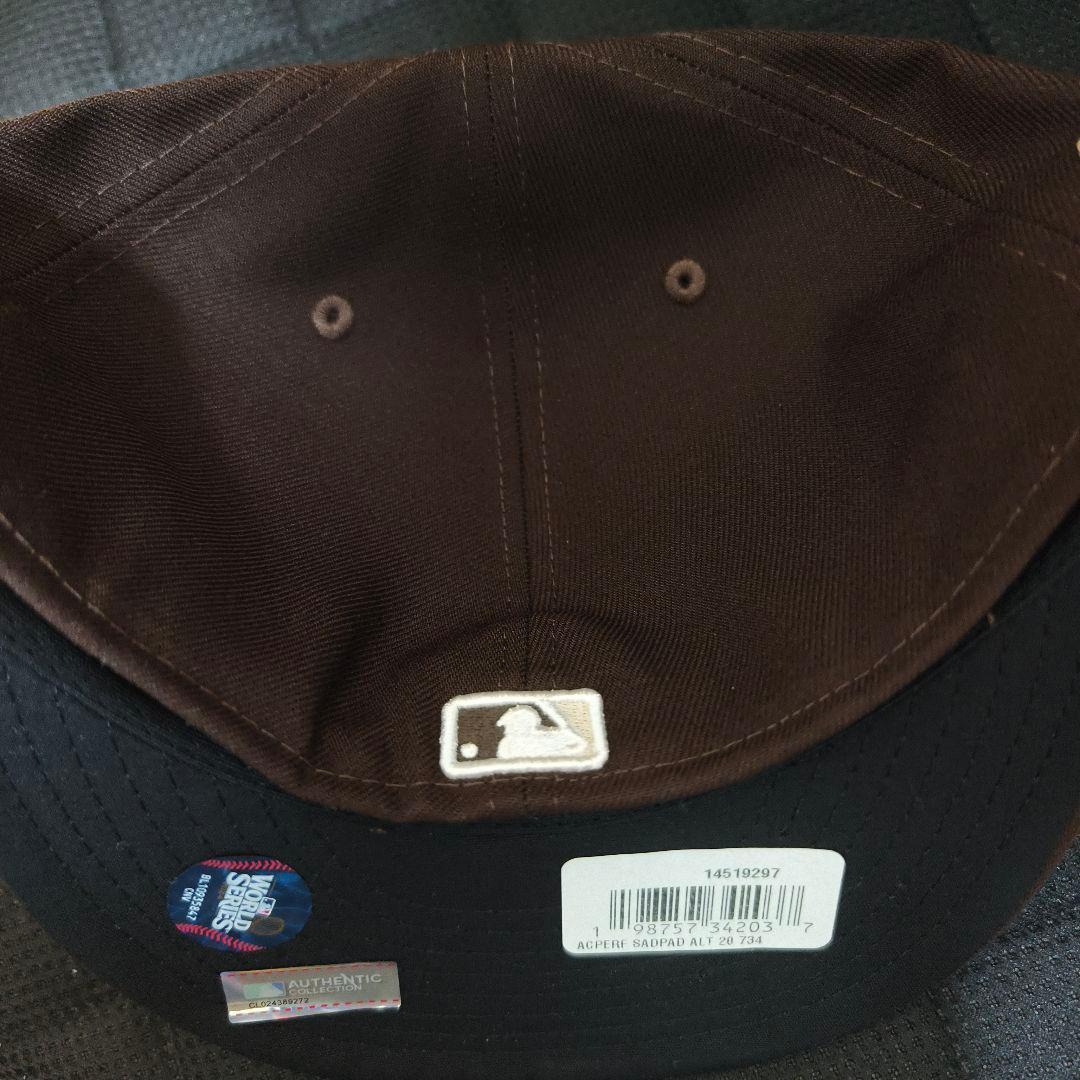 ニューエラ　59FIFTY サンディエゴ・パドレス キャップ 7 3/4