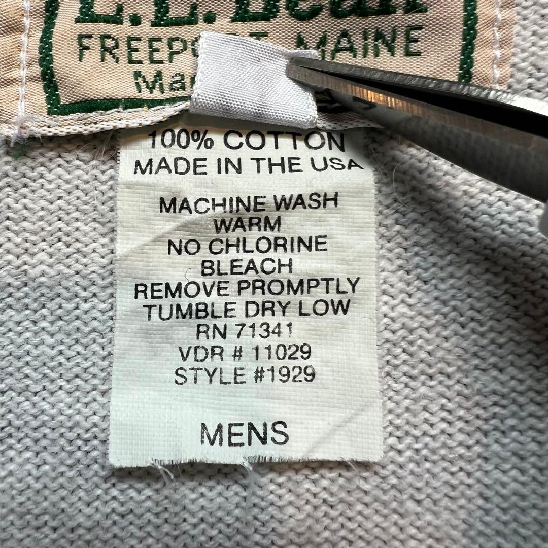 USA製！！【L.L.bean エルエルビーン】ラグビーシャツ XL 長袖