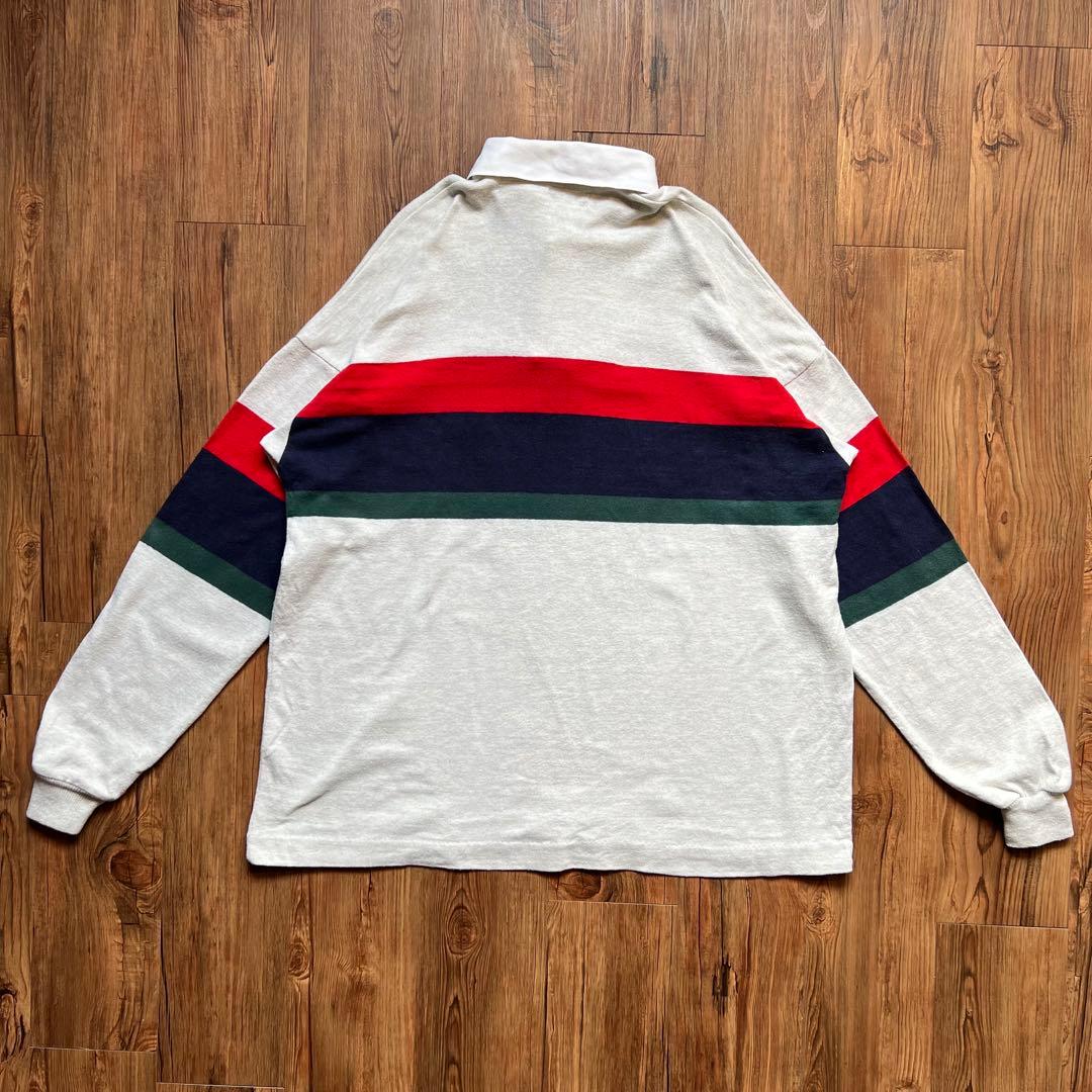 USA製！！【L.L.bean エルエルビーン】ラグビーシャツ XL 長袖