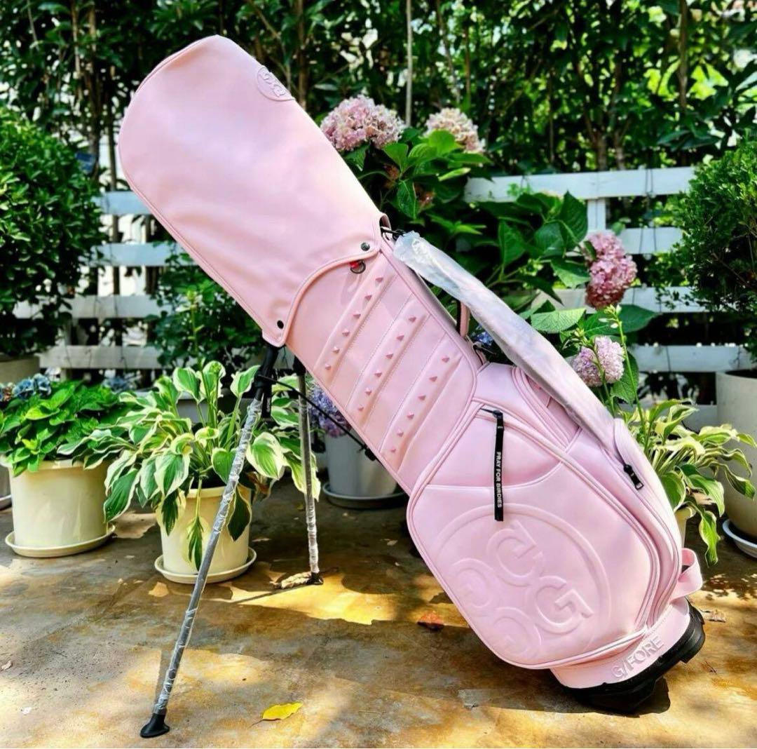 ジーフォア レディース キャディバッグ ピンク G/FORE