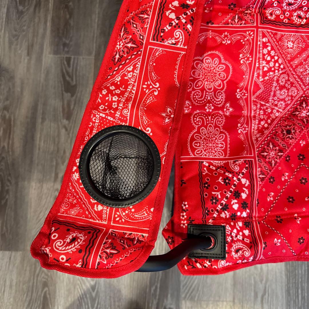 diesel ペイズリー柄　折りたたみアウトドアチェア　新品未使用