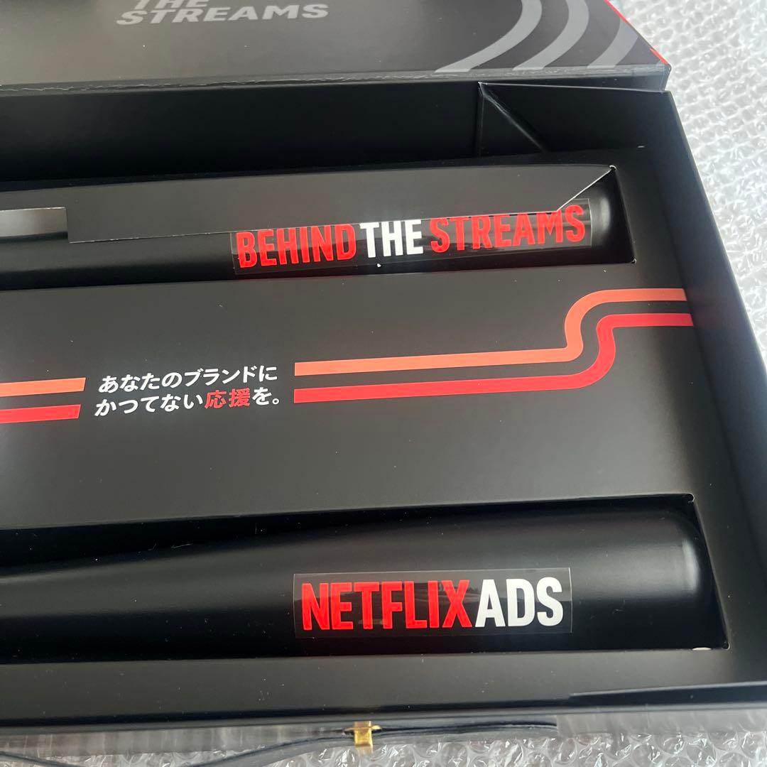 【激レア】Netflix ネットフリックス 広告ノベルティ 非売品野球応援グッズ