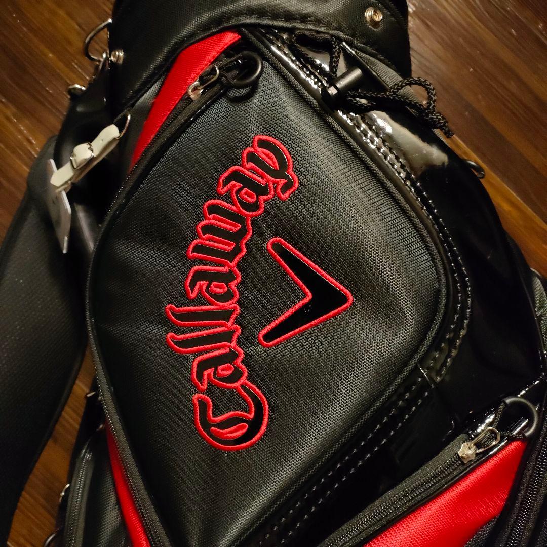 Callaway キャディバッグ ブラック/レッド　5分割