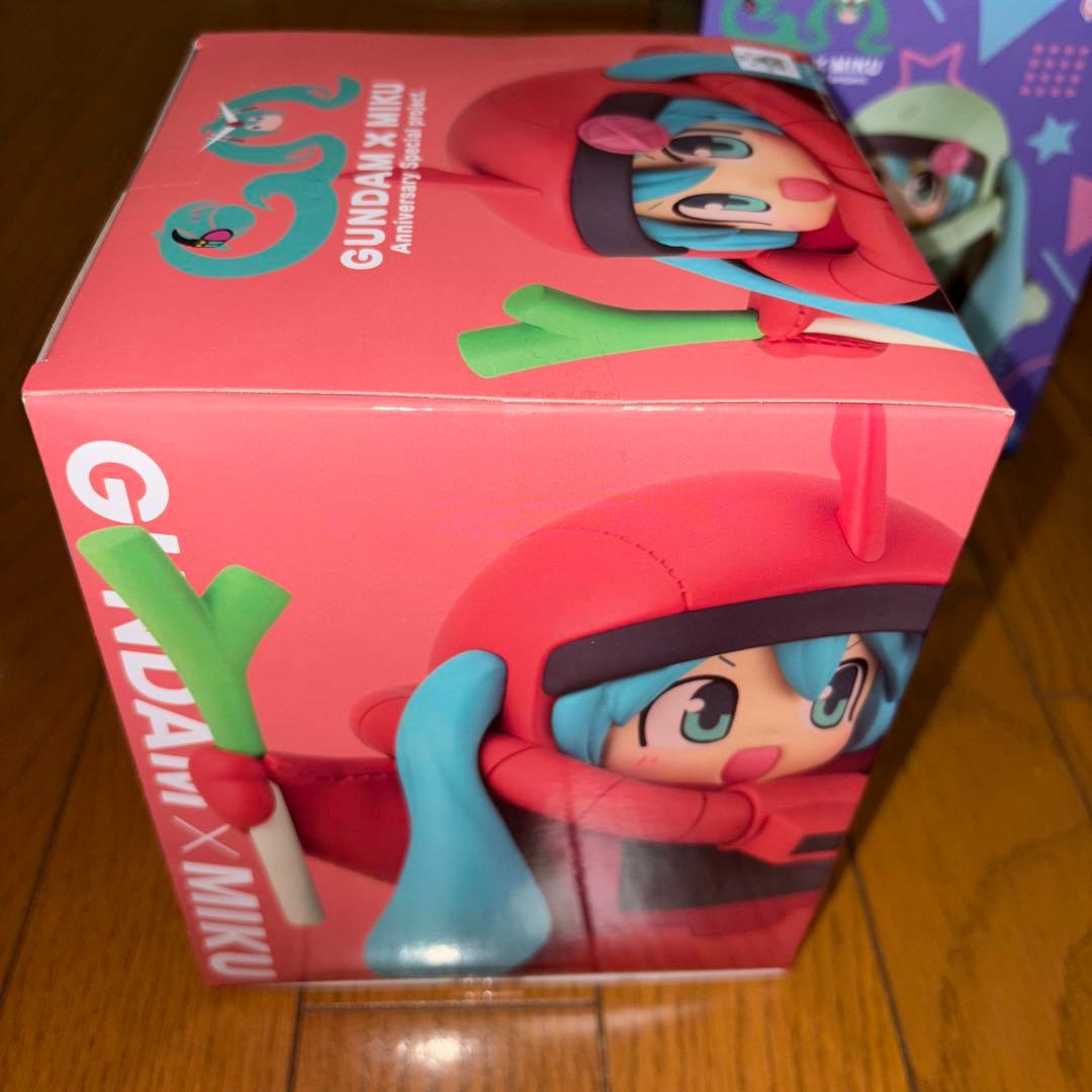 ガンダム45周年 初音ミク ザクぐるみシャアザクぐるみ AMP桜ミク 4体セット