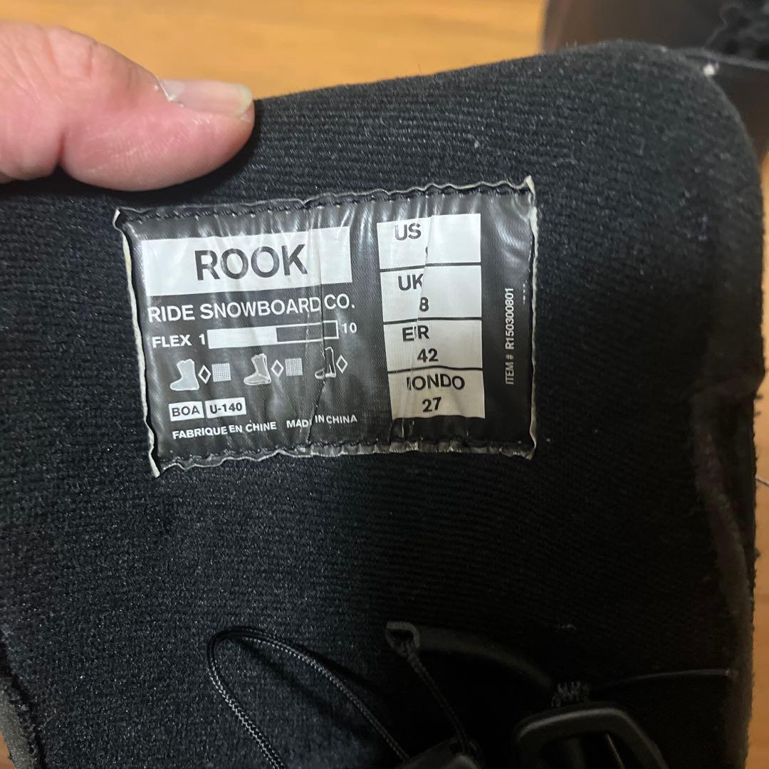 RIDE ROOK スノーボードブーツ 27センチ