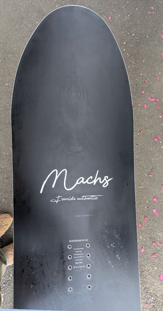 scooter machs 160　22-23モデル 　ストラクチャー加工