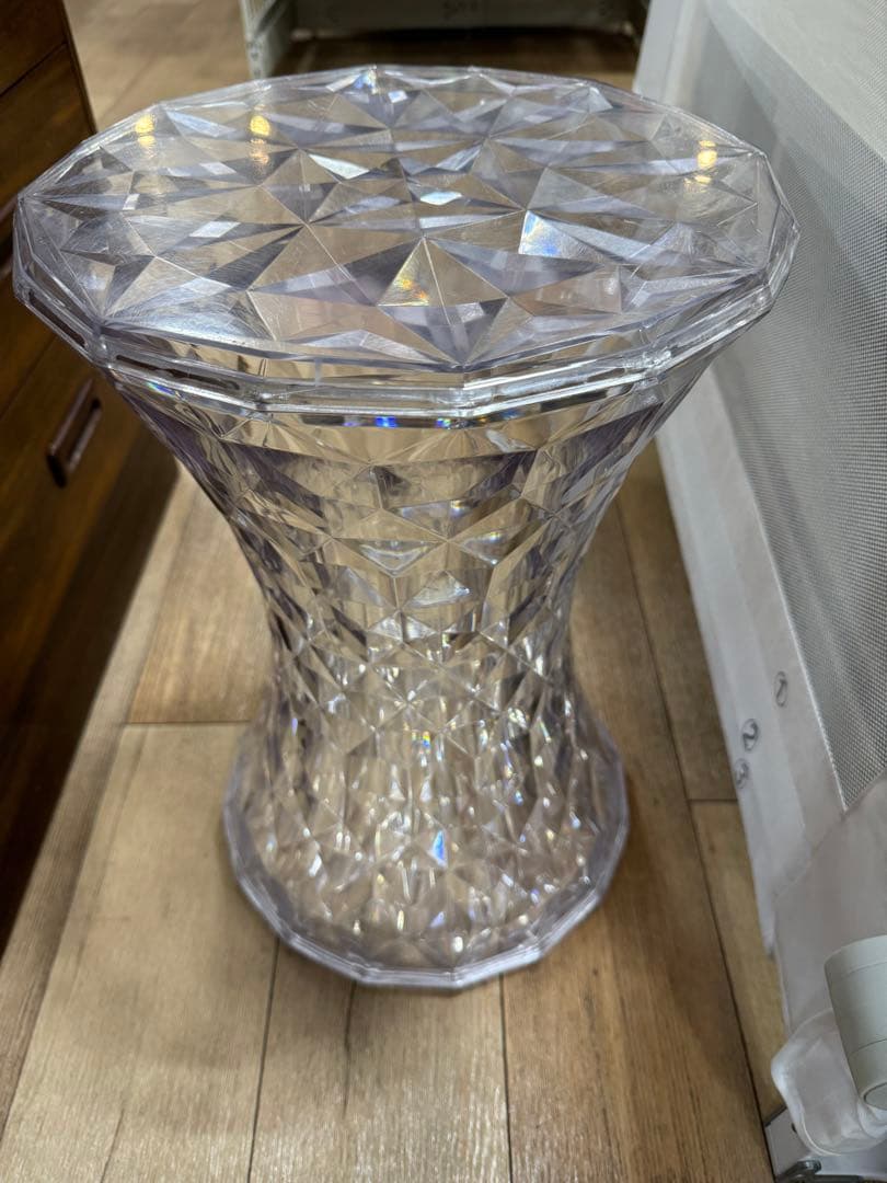 Kartell STONEスツール 透明