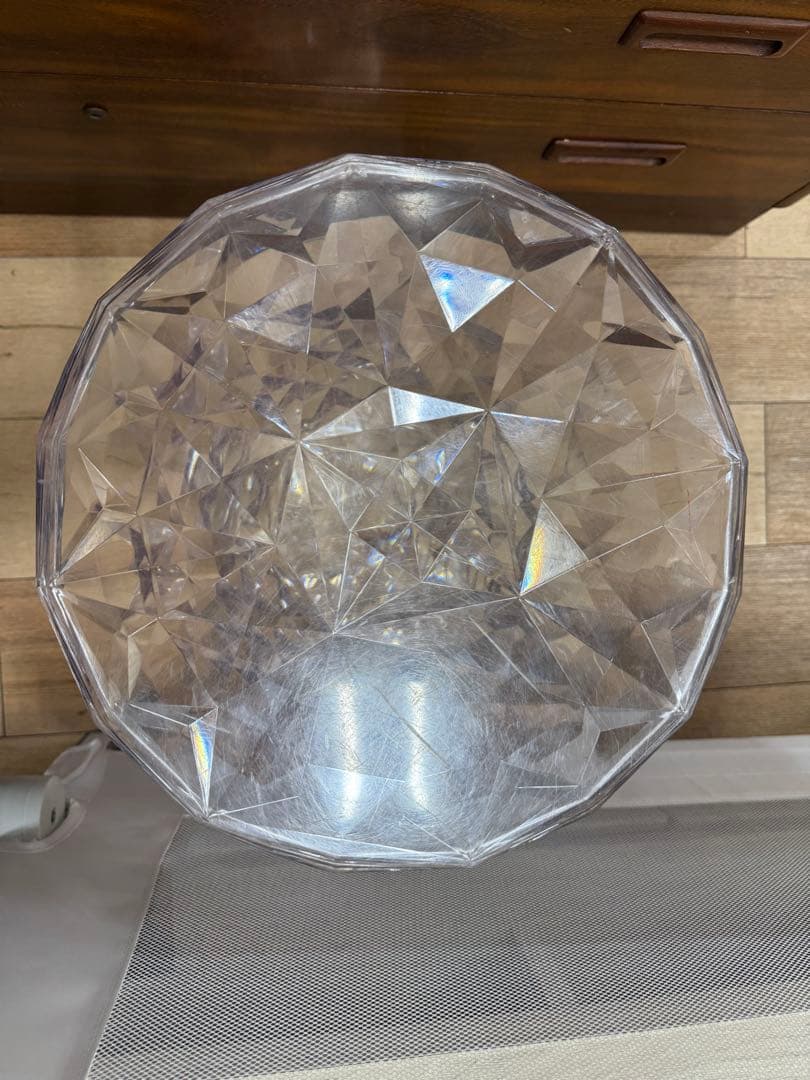 Kartell STONEスツール 透明