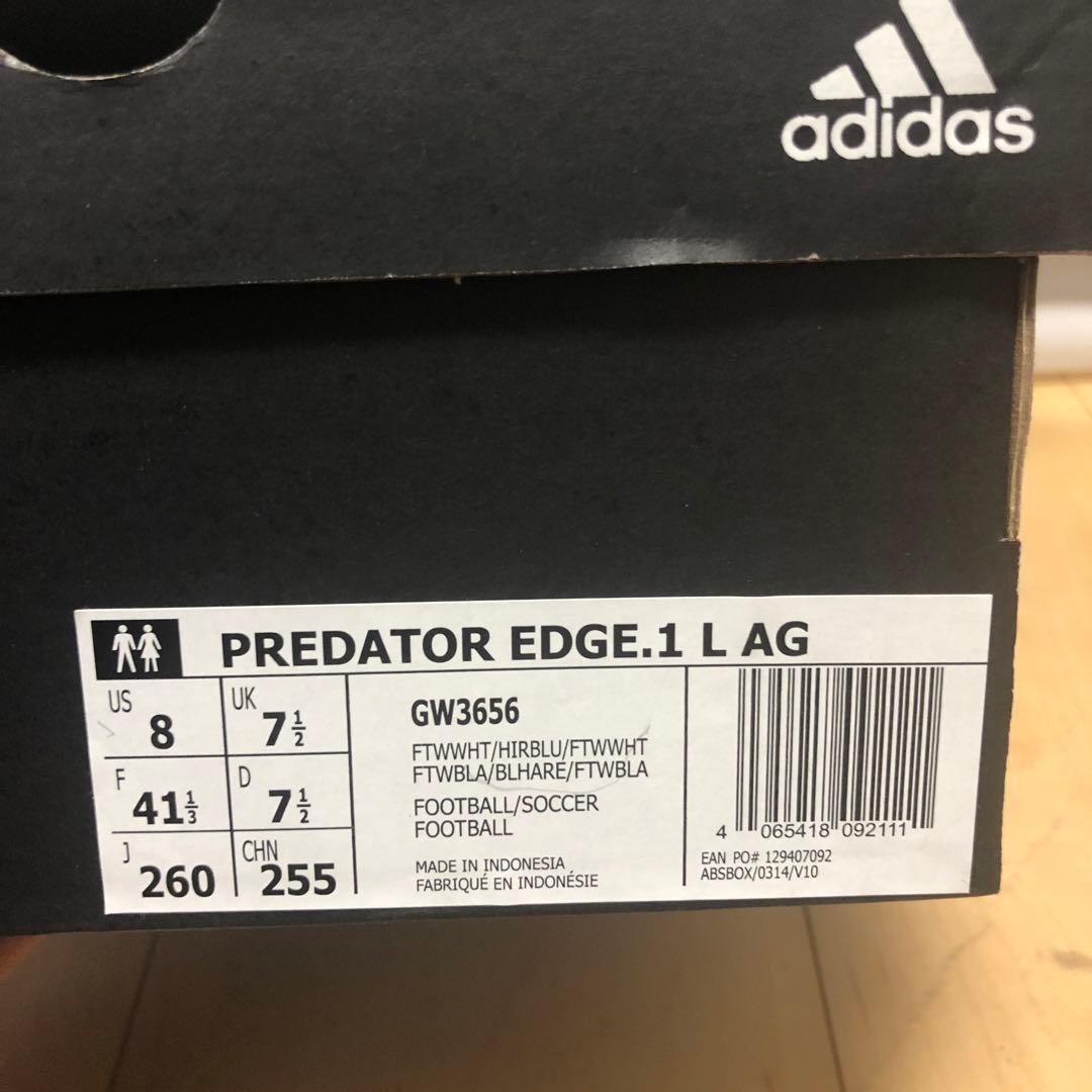 adidasサッカースパイクPREDATOR EDGE.1 L AG