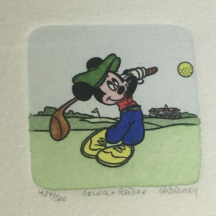 ディズニーsowa+reiser エッチング絵画