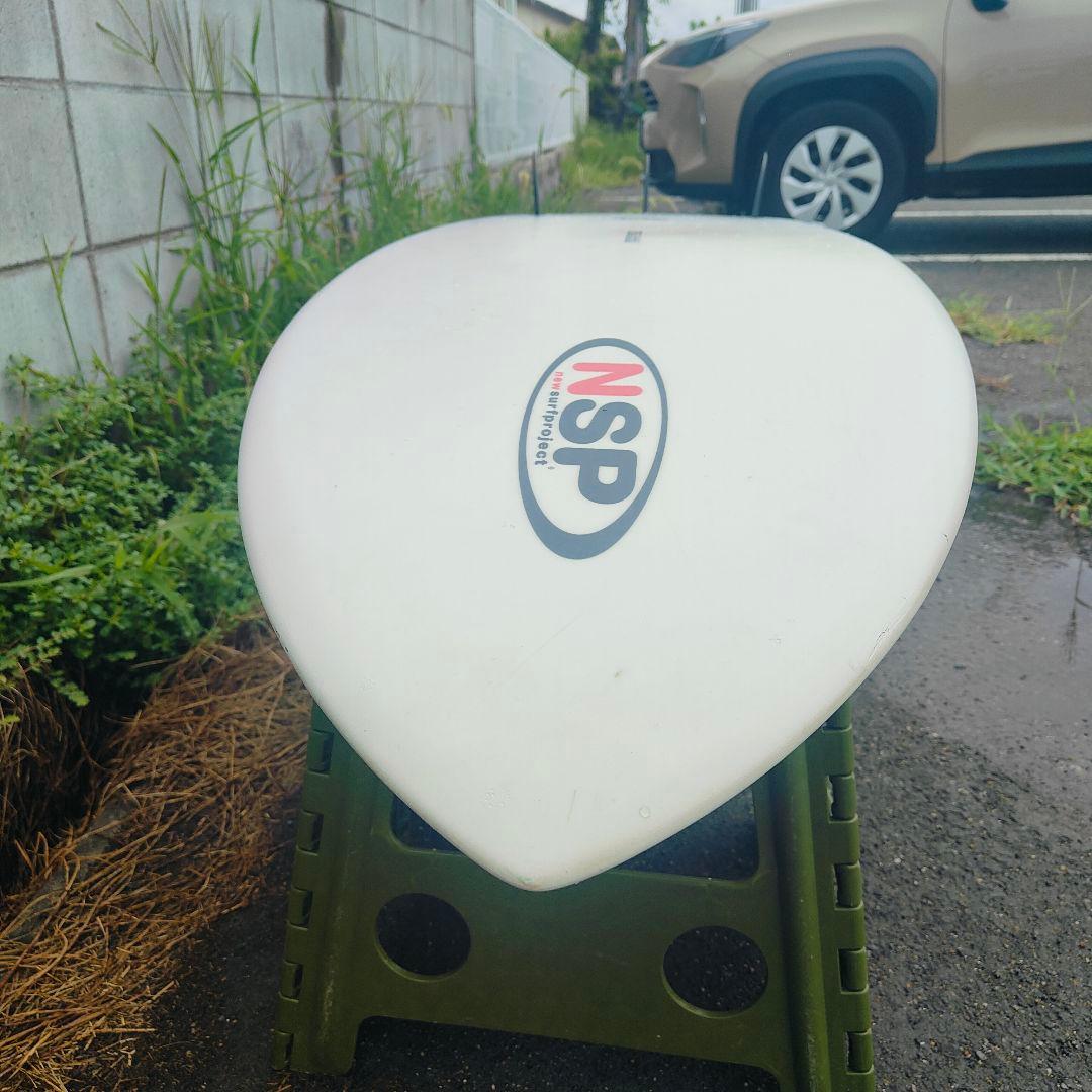 【極美品】NSP ショートボード 5’6” フィッシュテール 付属品完備 送料込