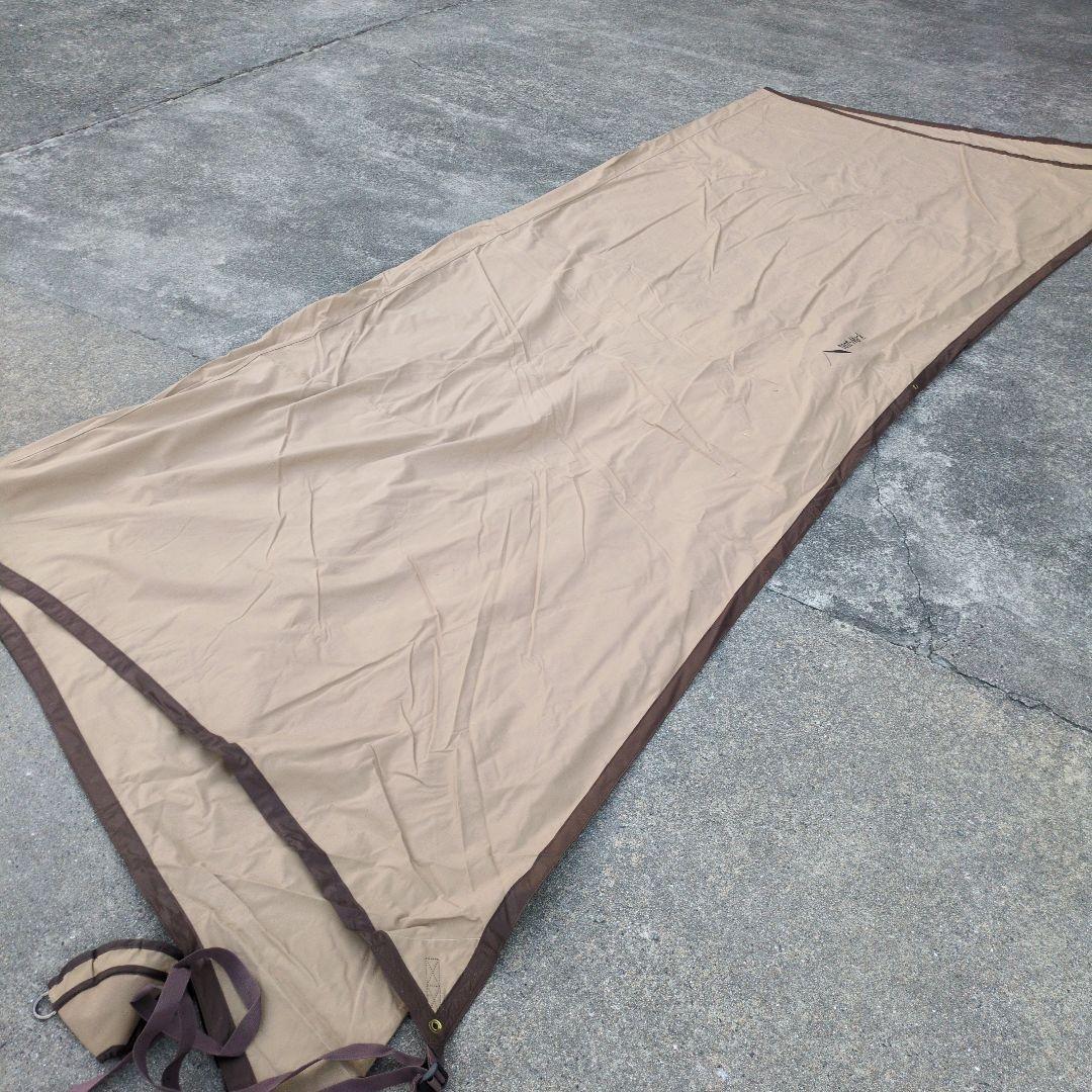 【美品】テンマク 焚き火タープTC コネクトヘキサ ビッグ キャップ付