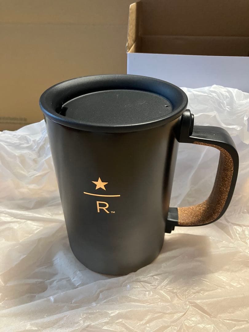 スターバックス　リザーブステンレスデスクトップマグ　ブラック　355ml