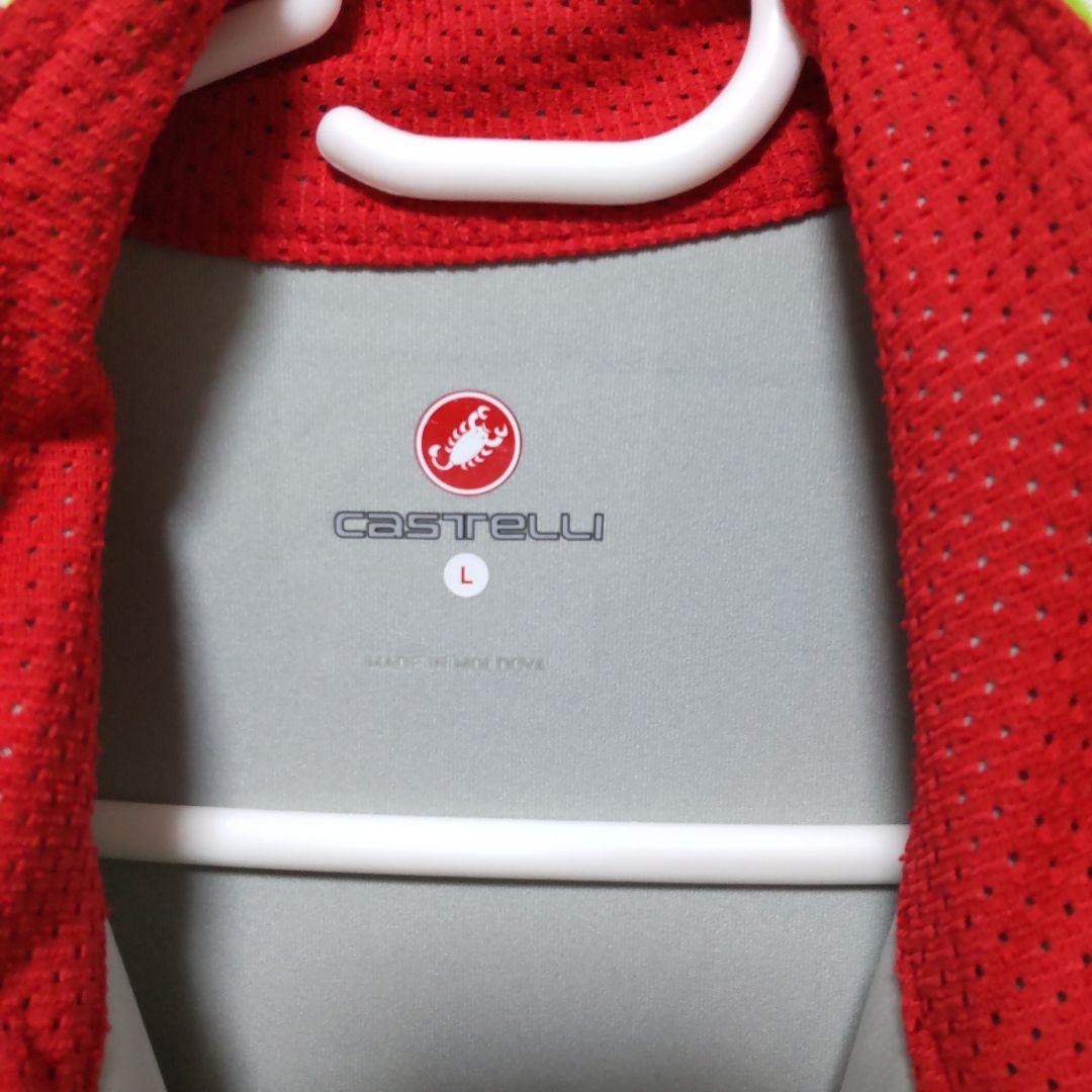 Castelli Cannondale サイクルジャージ L グリーン