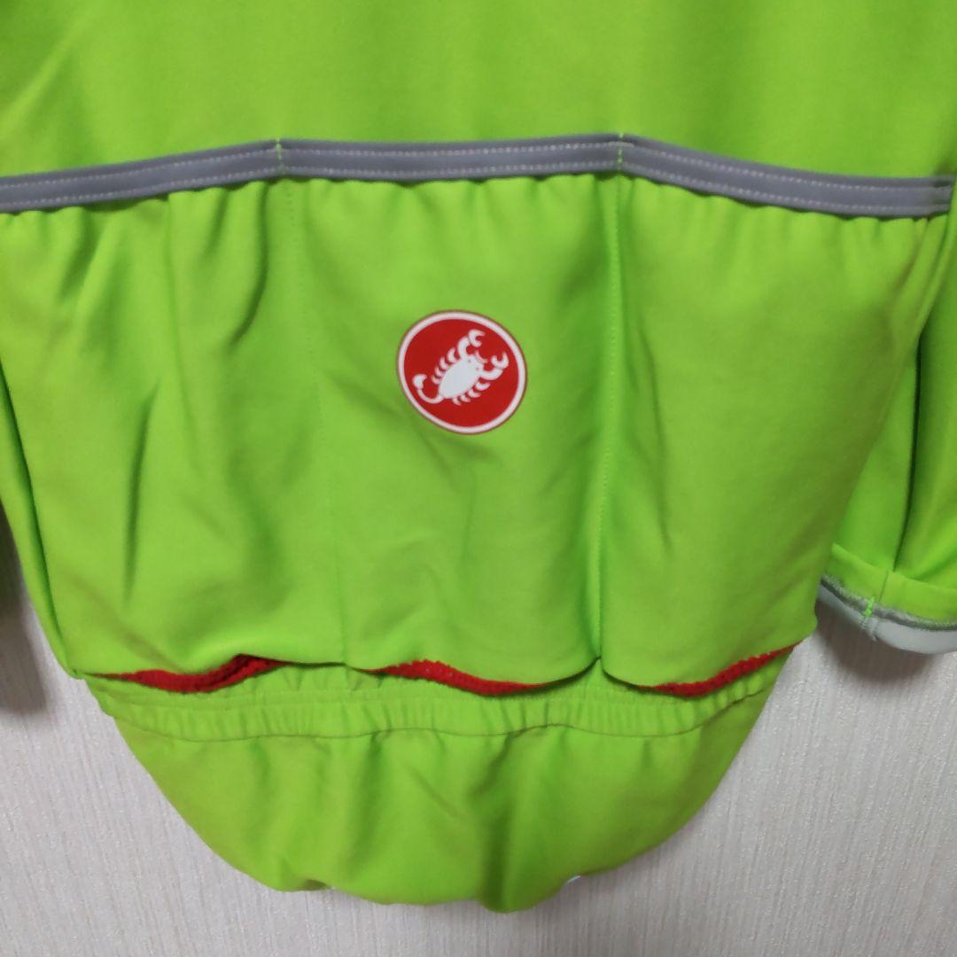 Castelli Cannondale サイクルジャージ L グリーン