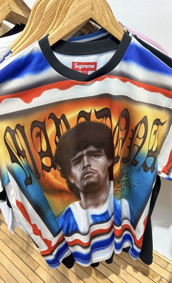 ウェア Supreme Maradona Soccer Jersey