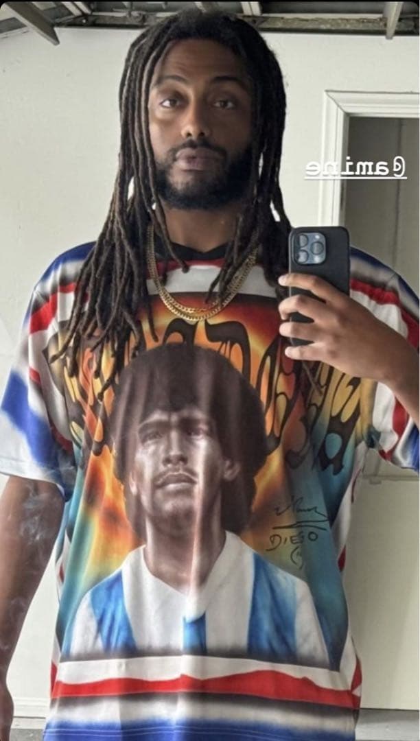 ウェア Supreme Maradona Soccer Jersey