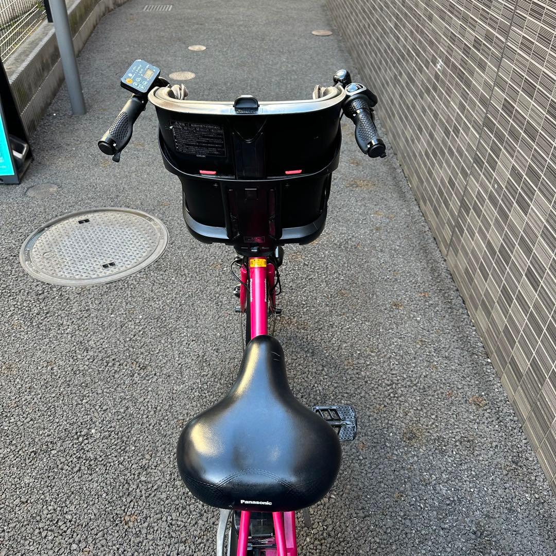 sakoパナソニック　電動自転車ギュット20インチ　前後チャイルドシート付