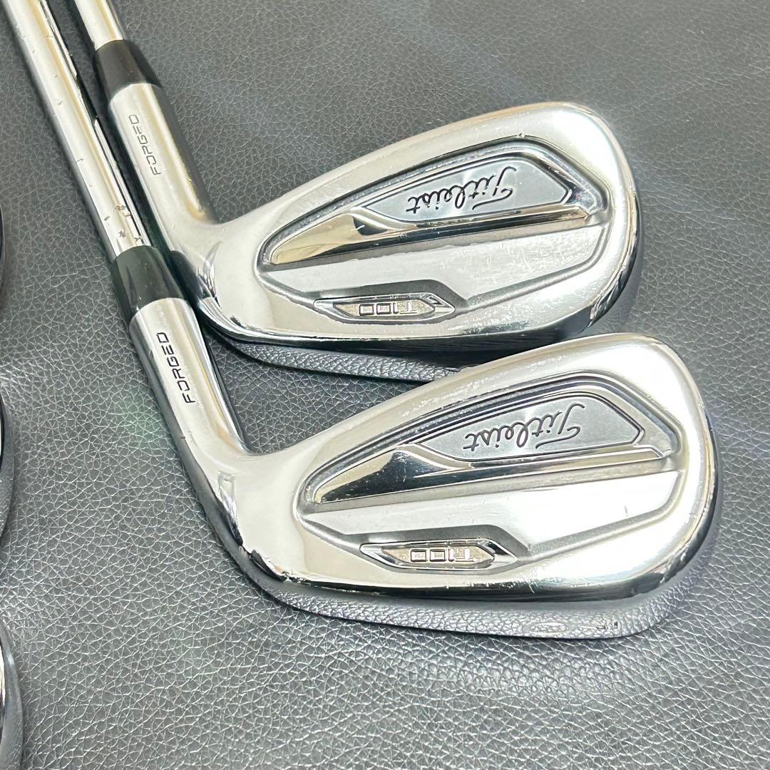 タイトリスト T100 アイアン 5本 AMT TOUR WHITE S