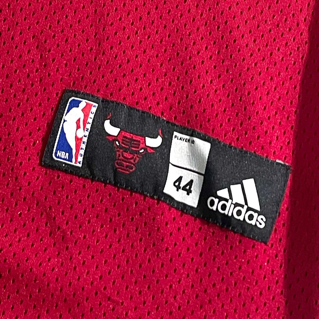 NBA　シカゴ・ブルズ　デリック・ローズ　ゲームシャツ　サイズ44　adidas