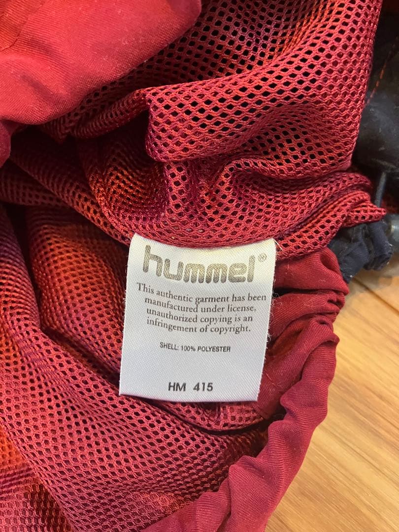 アストンヴィラ Hummel トレーニングジャケット 古着　ドリルトップ