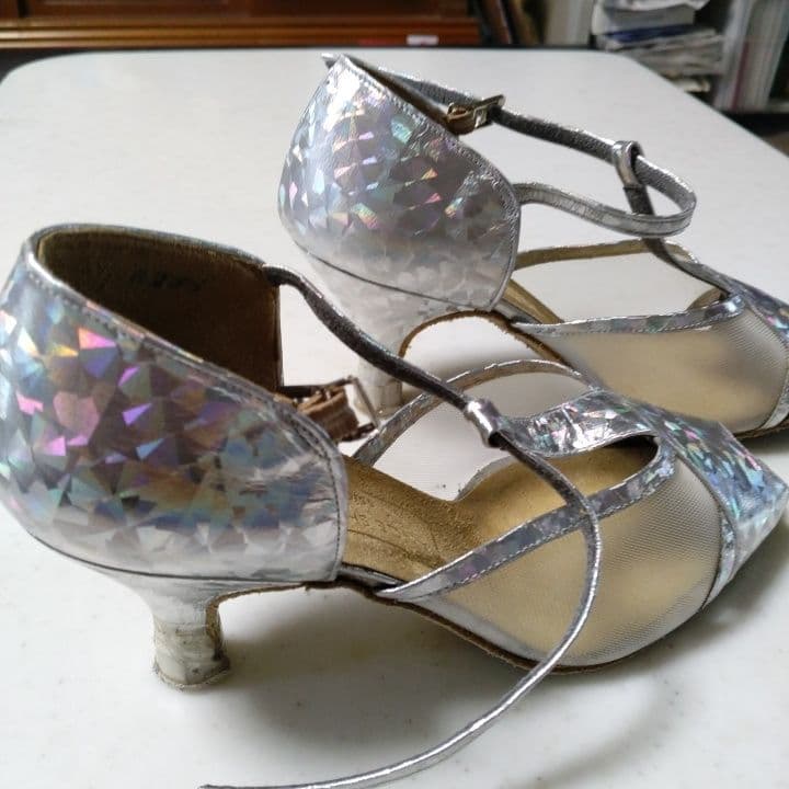 セキネ。社交ダンスシューズ。BUNION 21.5cm 。美品。ヒール7センチ。