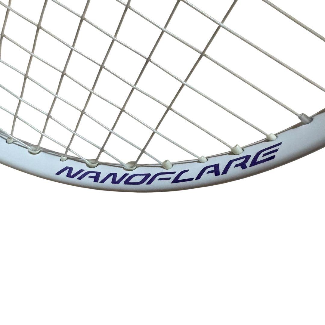 YONEX ナノフレア300バドミントンラケット ホワイト グリーン