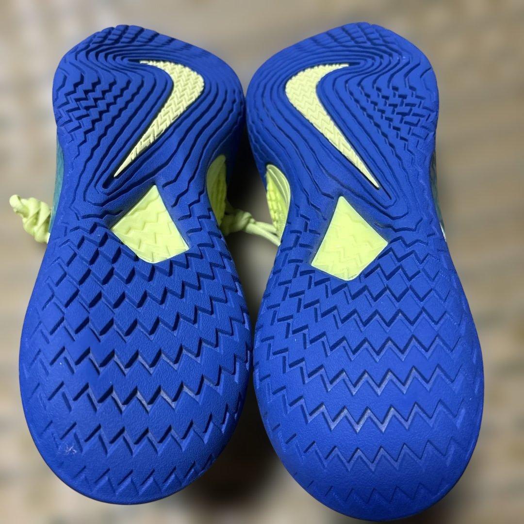 値下げ【ナダル】Nike テニスシューズ イエロー/ブルー　25cm