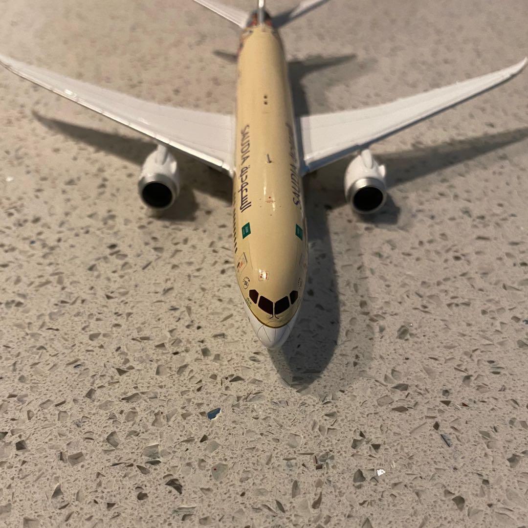 サウディア航空 Boeing 787-9 SAUDIA 航空機モデル 1/400