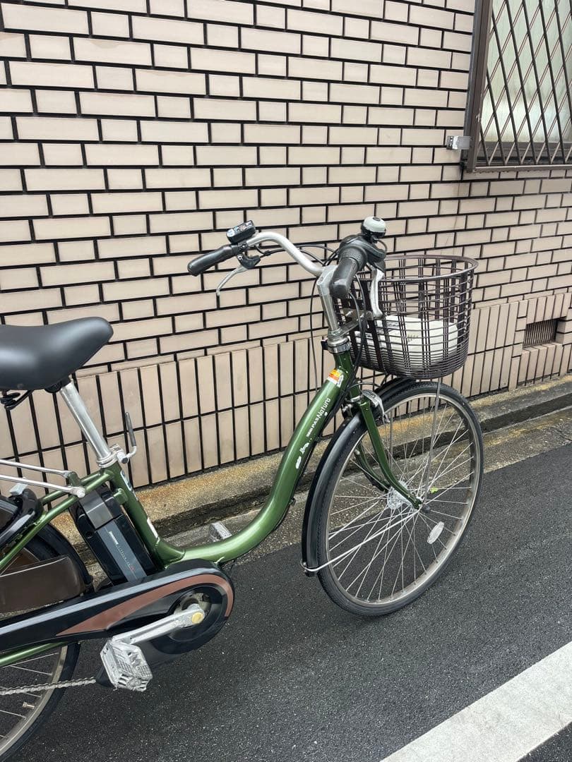8.9ahヤマハ電動アシスト自転車26インチです。
