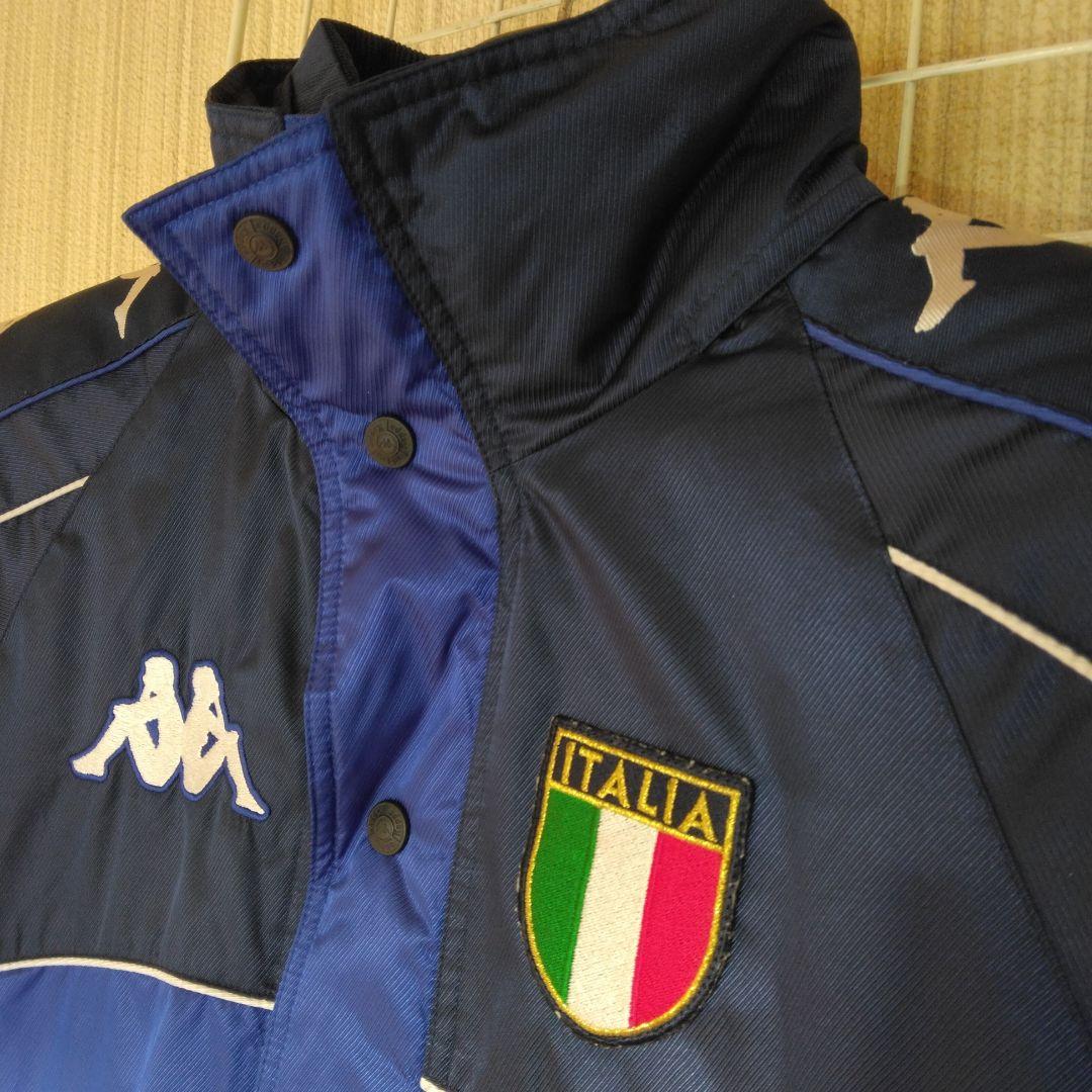 Kappa 01/02”イタリア代表ビンテージモデル ベンチコート ネイビーL