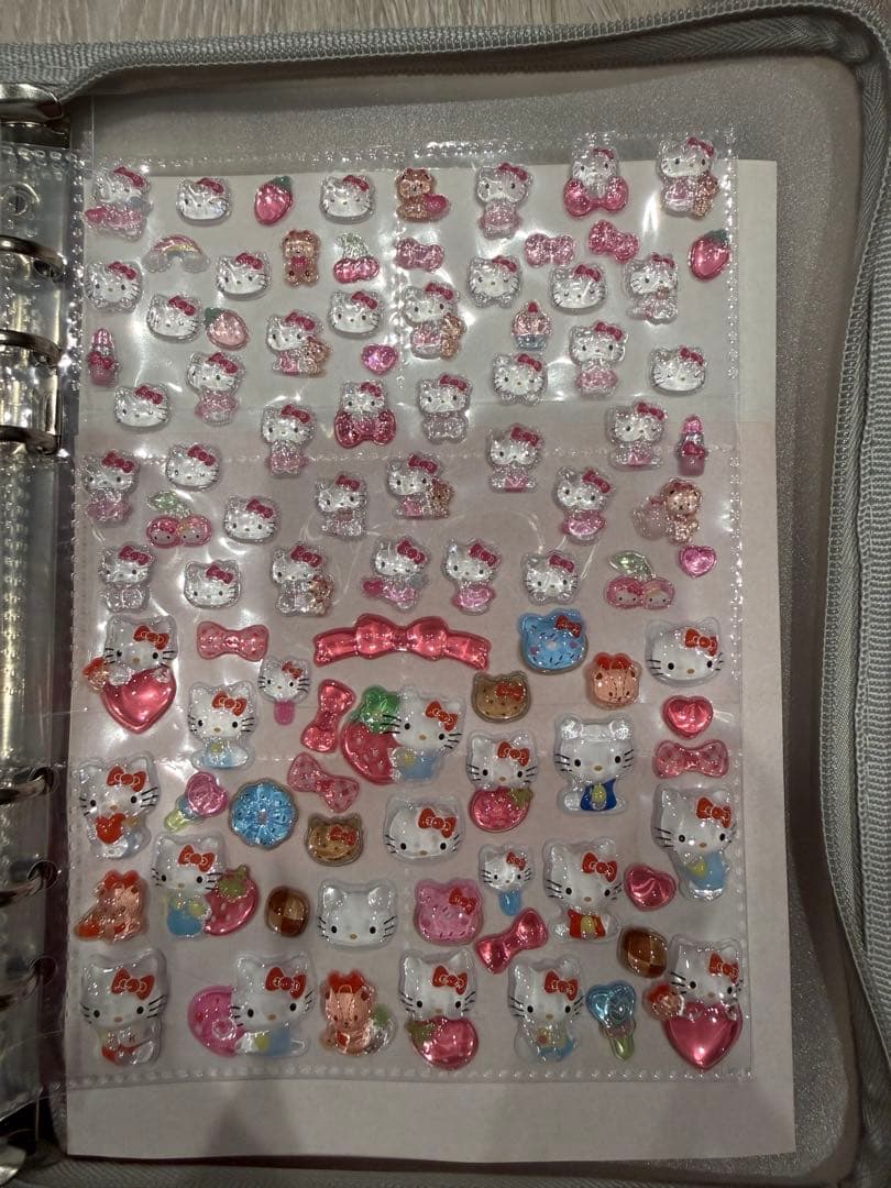 ボンボンドロッププチドロシールコットンシール帳完成品