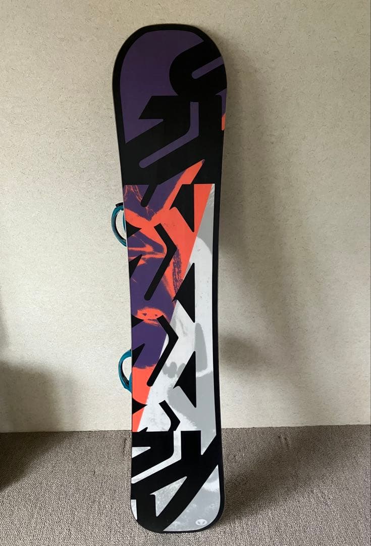 スノーボードセット K2 デッキ、バイン、ケース、ブーツ