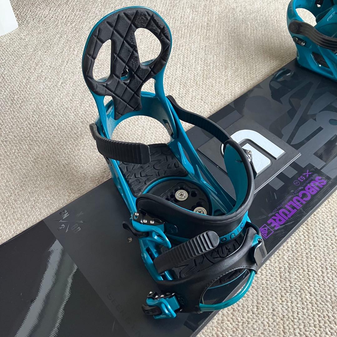 スノーボードセット K2 デッキ、バイン、ケース、ブーツ