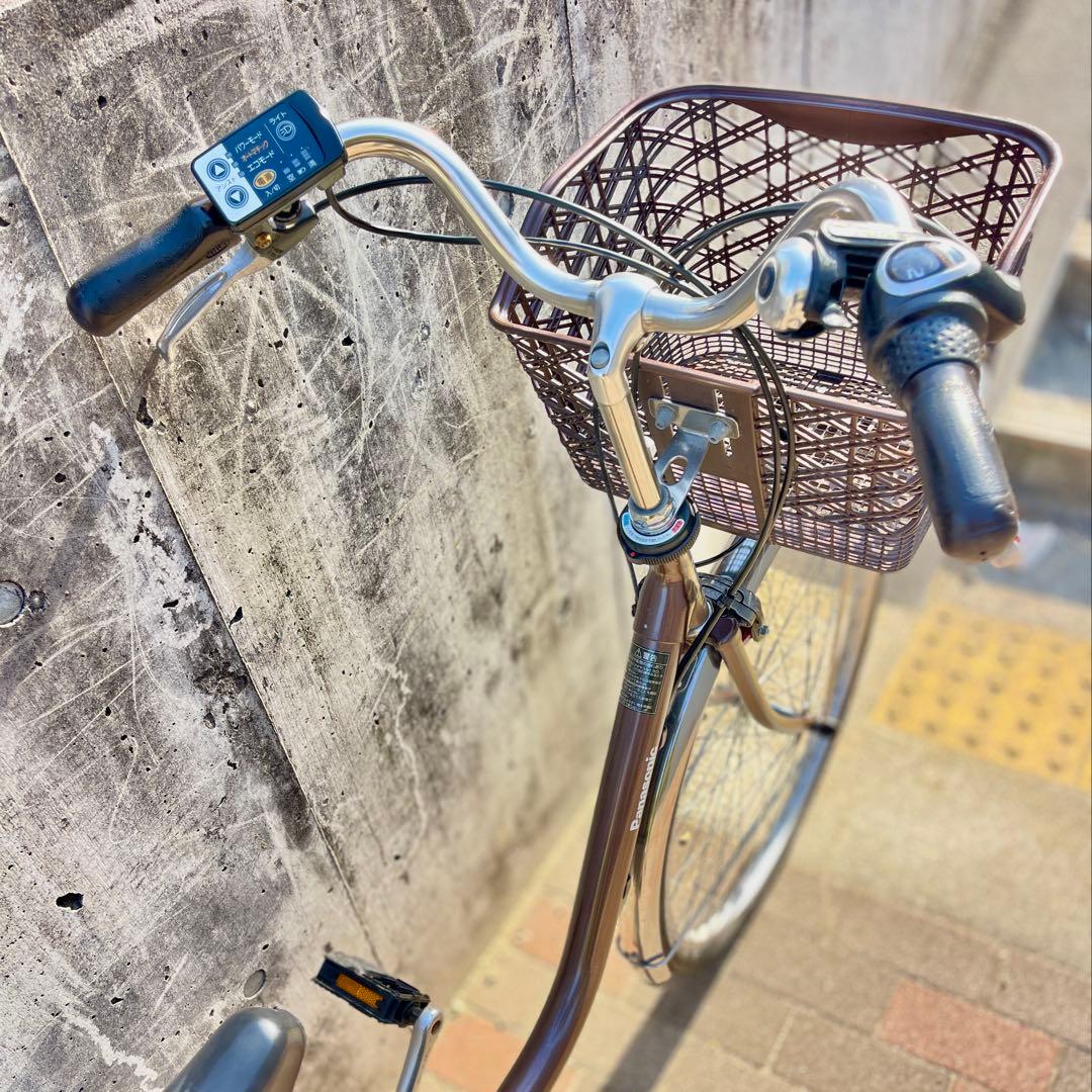 【整備済】パナソニック 電動アシスト自転車 26インチ バッテリー6.6Ah
